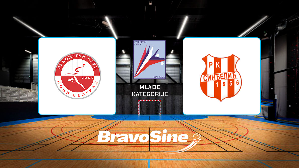 RK Novi Beograd 2013 - RK Sinđelić  2013 24:5 (14:1) - 21.12.2025. - SC Košutnjak