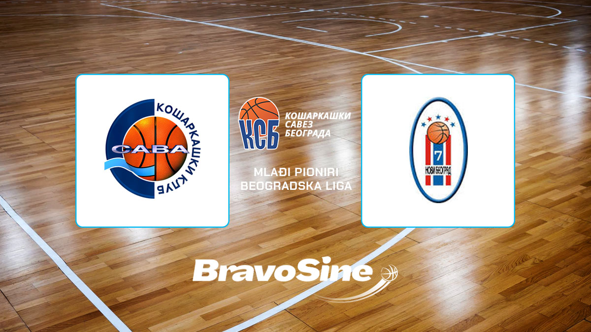 KK Sava 2012 - KK Novi Beograd 7 2012 76:29 (41:15) - 21.12.2025. - Balon KK Sava - MLAĐI PIONIRI