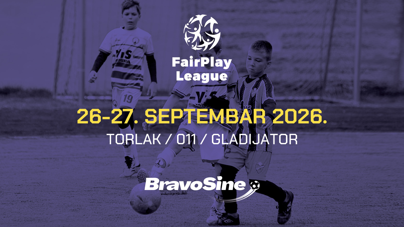 PFK Žarkovo 2015 - FK DIF 2015 2:0 - 26.09.2026. - Stadion Gladijator